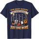 How Many Guitars Just One More Funny Guitarist T-Shirt - T-Shirt | Navy