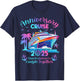 Anniversary Cruise 2025 Love It Together Vacation Beach Trip T-Shirt - T-Shirt | Navy