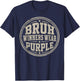 Purple Field Day Team Spirit Bruh Winners Wear Purple T-Shirt - T-Shirt | Navy