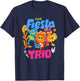 Dora (2024) The Fiesta Trio T-Shirt - T-Shirt | Navy