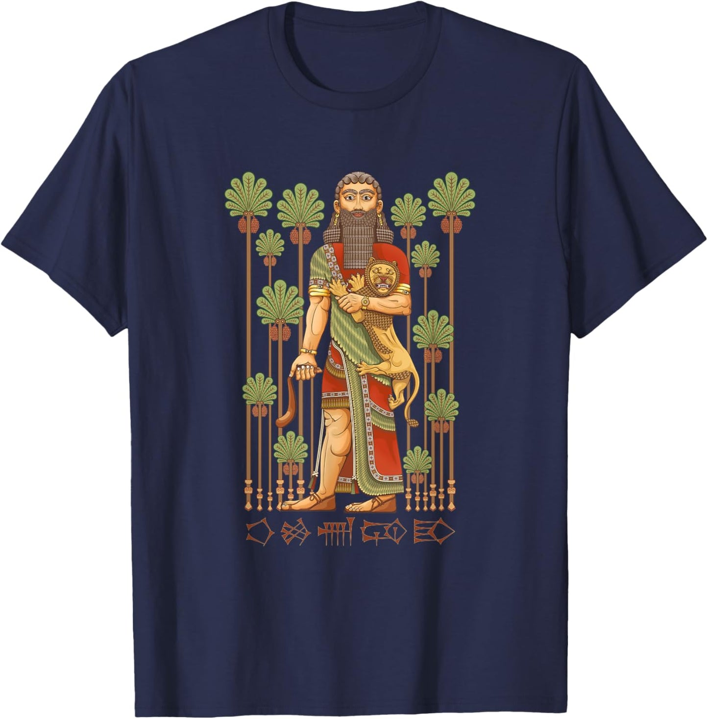 Gilgamesh T-Shirt - T-Shirt | Navy