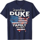 Duke Surname Duke US Flag Duke Last Name Duke T-Shirt - T-Shirt | Navy
