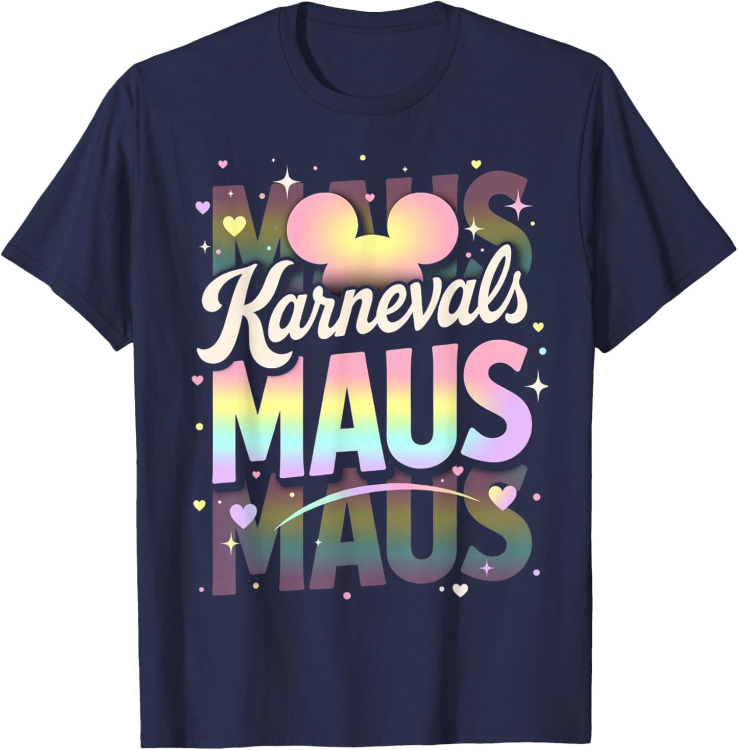 Carnival Mouse Cute Fancy Dress Motif and Children T-Shirt - T-Shirt | Navy