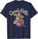 Funny Armadillo Quesadilla T-Shirt - T-Shirt | Navy