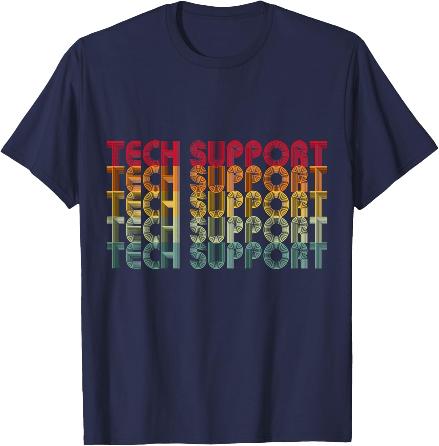 Tech Support T-Shirt - T-Shirt | Navy