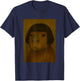 Funny Capybara Bob Haircut Viral Meme T-Shirt - T-Shirt | Navy