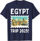 Egypt Trip Cairo 2025! Group Funny Egyptian Vacation T-Shirt - T-Shirt | Navy
