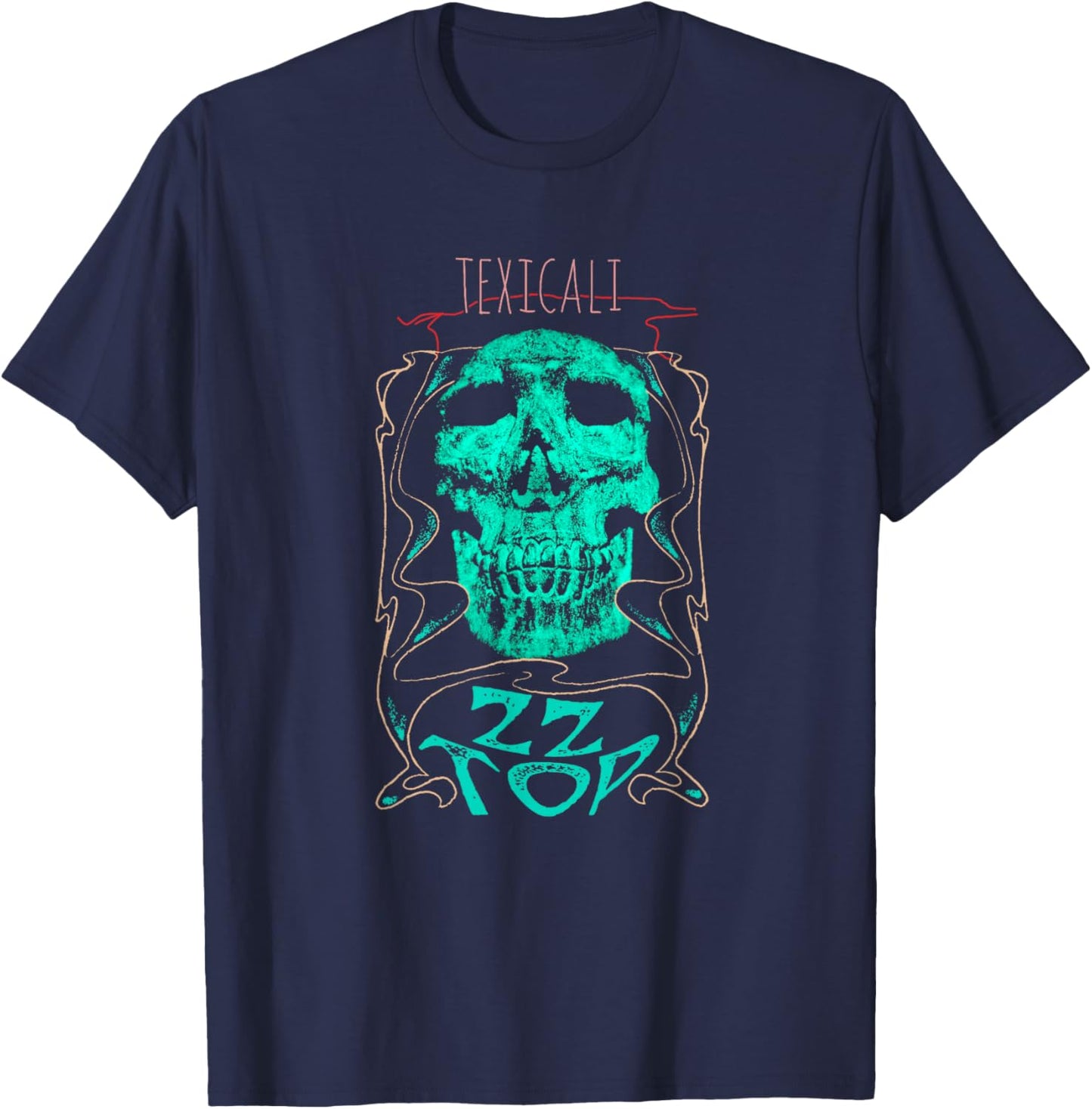 ZZ Top Texicali T-Shirt - T-Shirt | Navy
