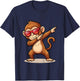 Dabbing Monkey with Sunglasses Monkey Animal Kids Toddler T-Shirt - T-Shirt | Navy