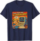 Train Your Own AI Overlord Funny Retro Robot Computer T-Shirt - T-Shirt | Navy