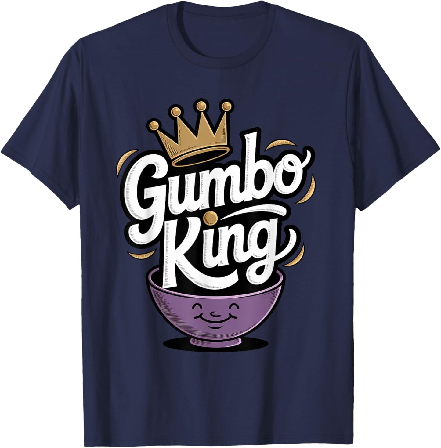 Gumbo King T-Shirt - T-Shirt | Navy