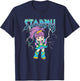 Rainbow Brite Stormy Rock Band Style Logo Vintage T-Shirt - T-Shirt | Navy