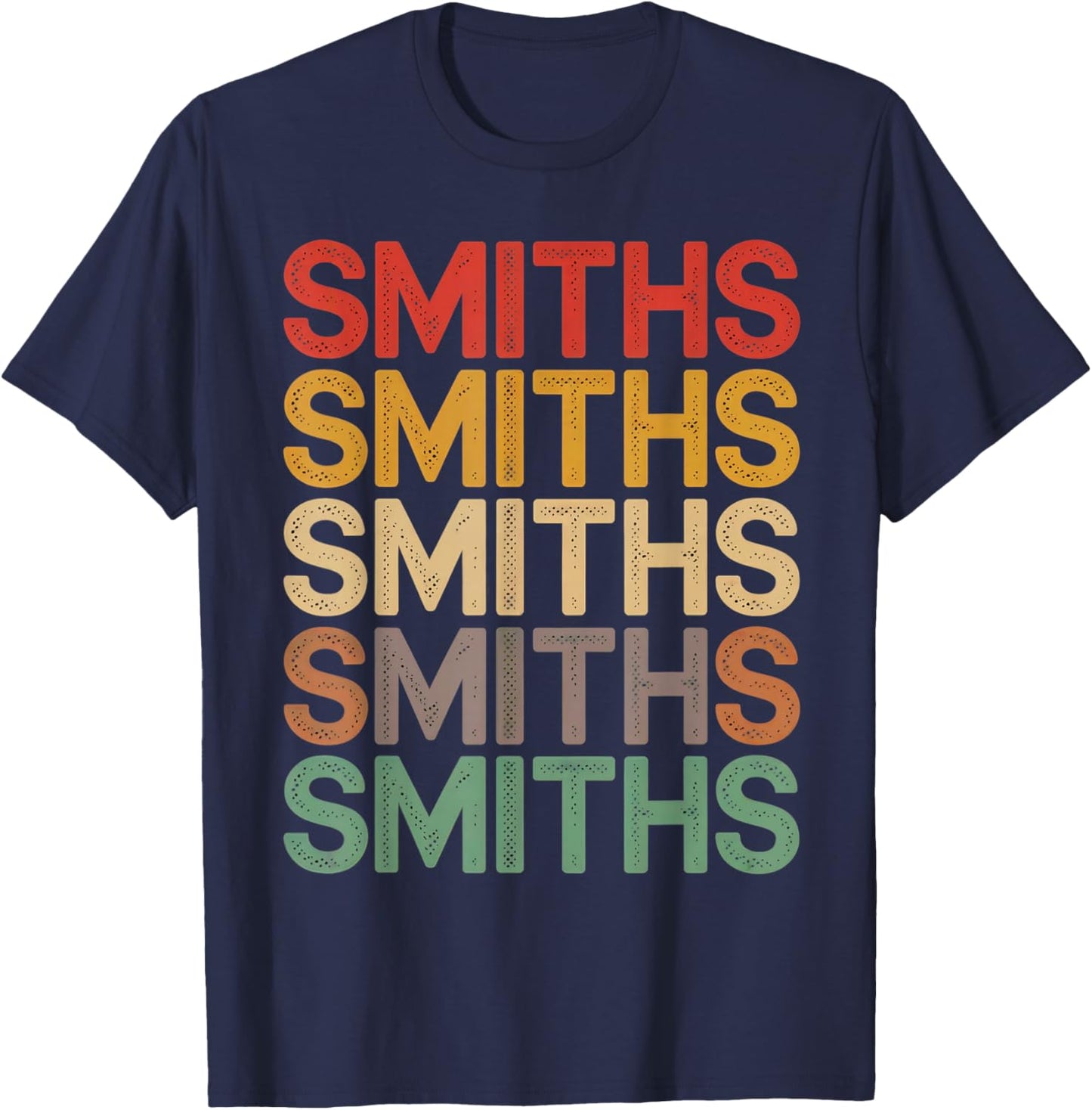 Vintage Retro Smiths T-Shirt - T-Shirt | Navy