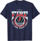 WNBA 30th Anniversary Triple Stack Portland Fire T-Shirt - T-Shirt | Navy
