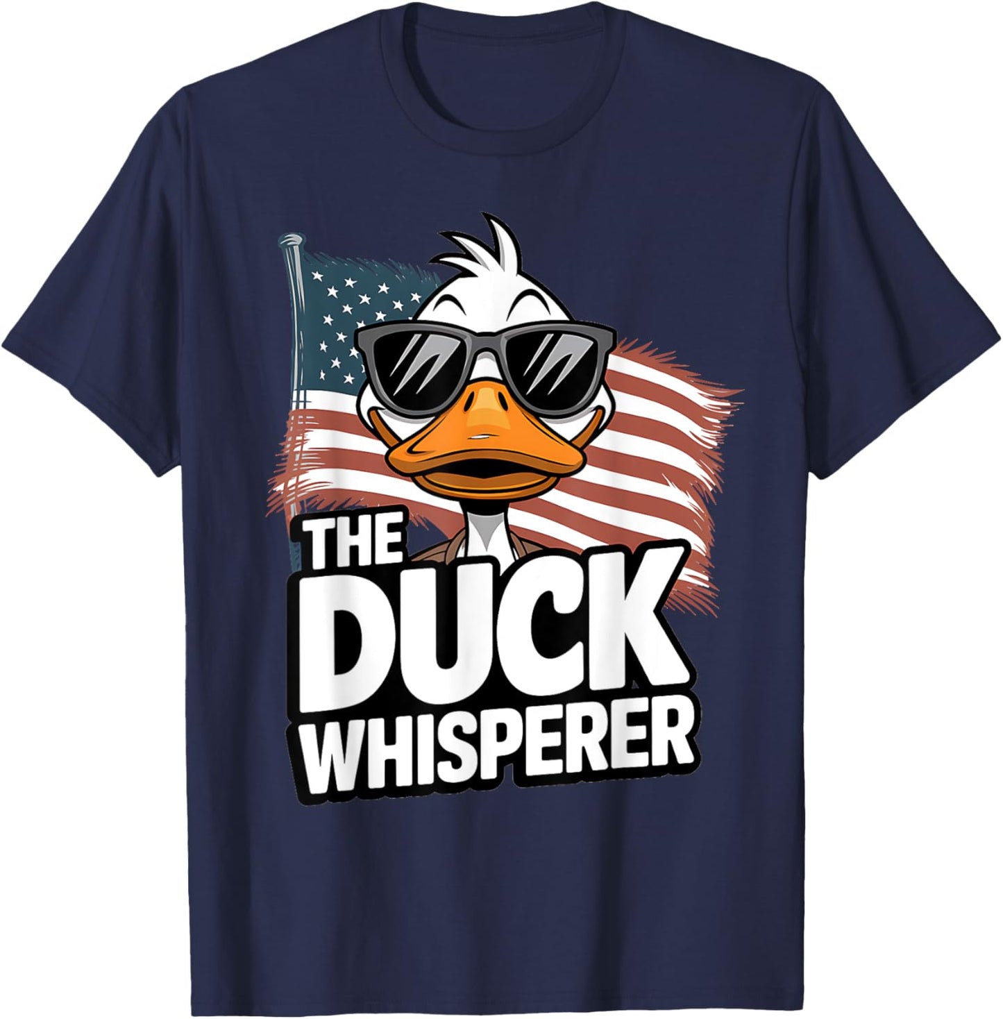 The Duck Whisperer Farmer Animal Farm Funny Women T-Shirt - T-Shirt | Navy