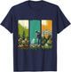Vintage Greenhouse Gardening Watering Nature Gardener T-Shirt - T-Shirt | Navy