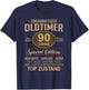 90. Geburtstag 90 Jahre Einzigartiger Oldtimer 90er T-Shirt - T-Shirt | Navy
