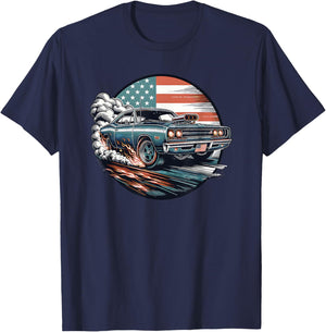 Muscle Car T-Shirt - T-Shirt | Navy