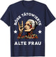 Böse Alte Tätowierte Frau T-Shirt - T-Shirt | Navy