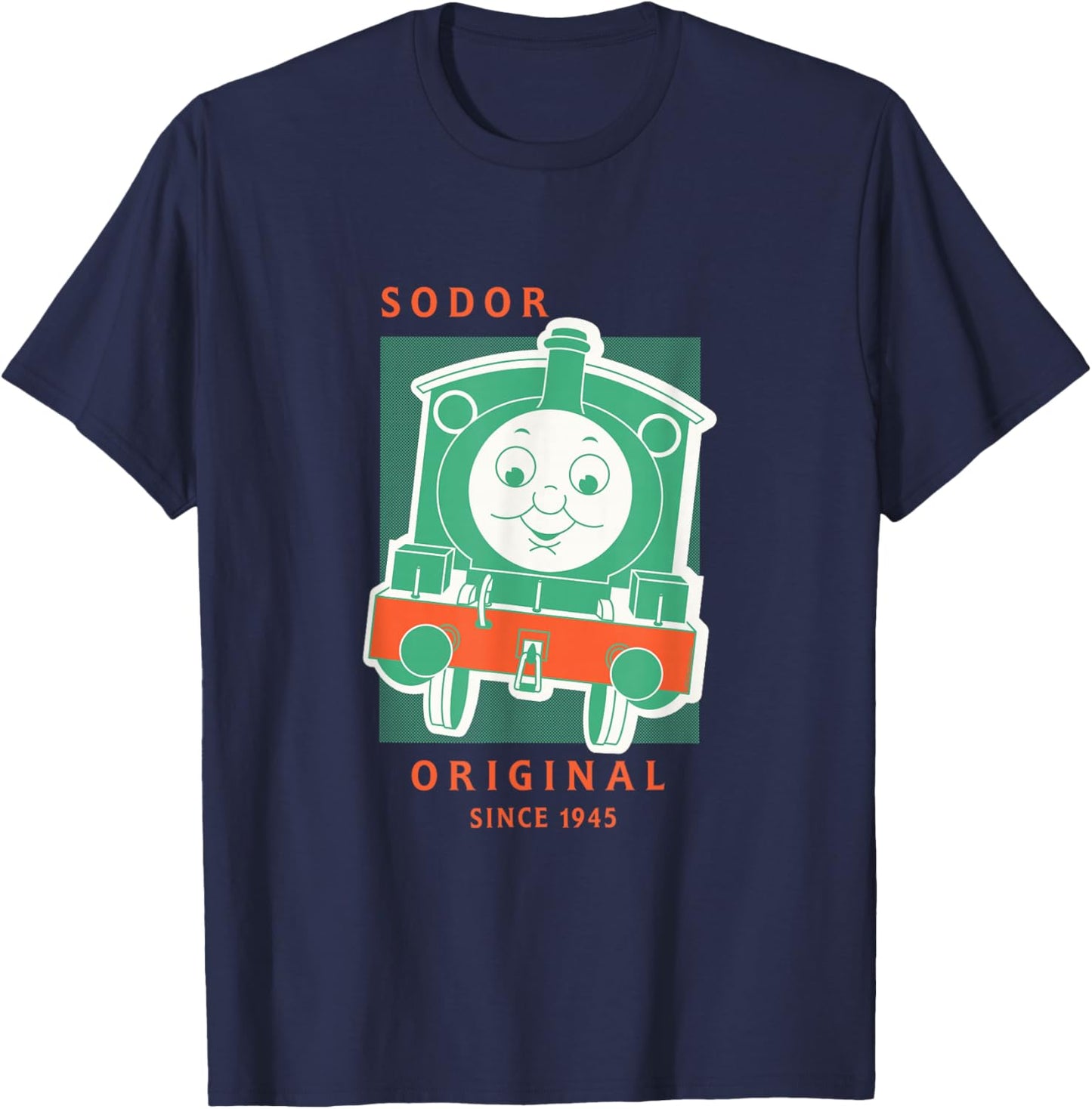 Thomas & Friends Sodor Original Since 1945 T-Shirt - T-Shirt | Navy