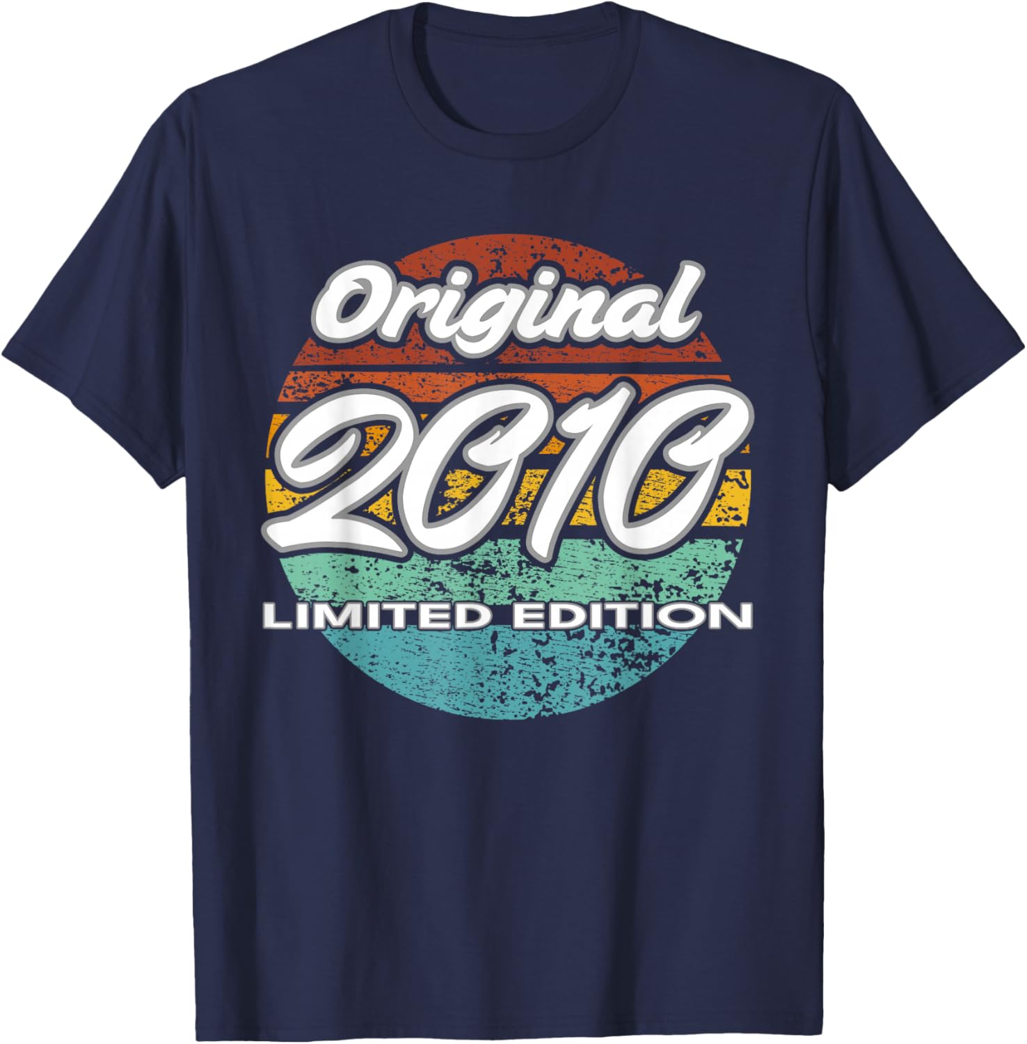 16. Geburtstag Mädchen Junge 16 Jahre 2010 Lustig Geschenk T-Shirt - T-Shirt | Navy