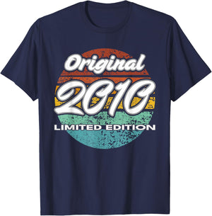 16. Geburtstag Mädchen Junge 16 Jahre 2010 Lustig Geschenk T-Shirt - T-Shirt | Navy