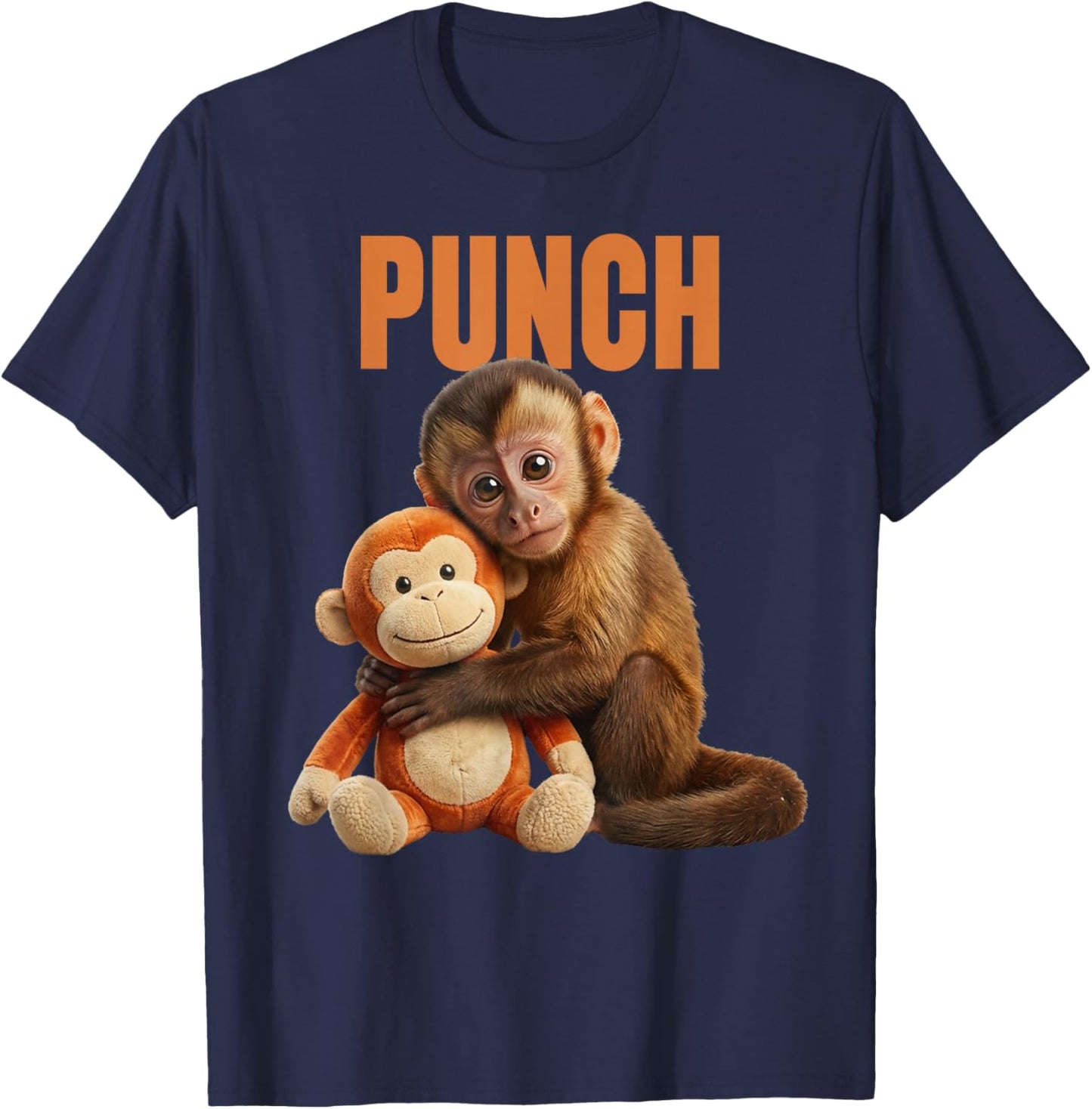 Baby Monkey Punch T-Shirt - T-Shirt | Navy