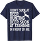 I Don't Suck At Deer Hunting Joke Funny Buck Deer Hunter T-Shirt - T-Shirt | Navy