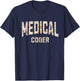 Medical Coder Shirt Gift Medical Coding Department, Medi T-Shirt - T-Shirt | Navy