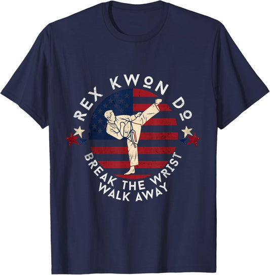 Taekwondo Martial Art T-Shirt - T-Shirt | Navy