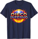 Disco Inferno: 70s Retro Groove, Funk, and Fire T-Shirt - T-Shirt | Navy