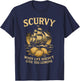 Scurvy When Life Doesn't Give You Lemons Men Women T-Shirt - T-Shirt | Navy