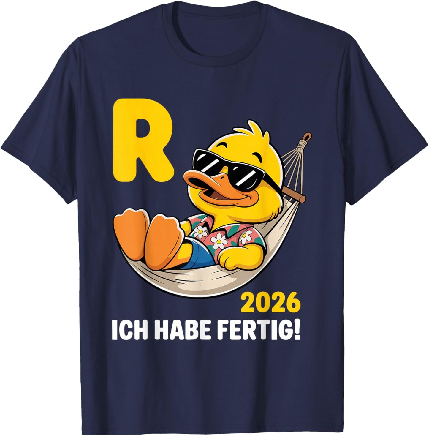 Duck I Have Ready Retirement Man Rent 2026 T-Shirt - T-Shirt | Navy