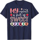 Valentines Day Lunch Lady Valentine Lunch Ladies Valentines Day T-Shirt - T-Shirt | Navy