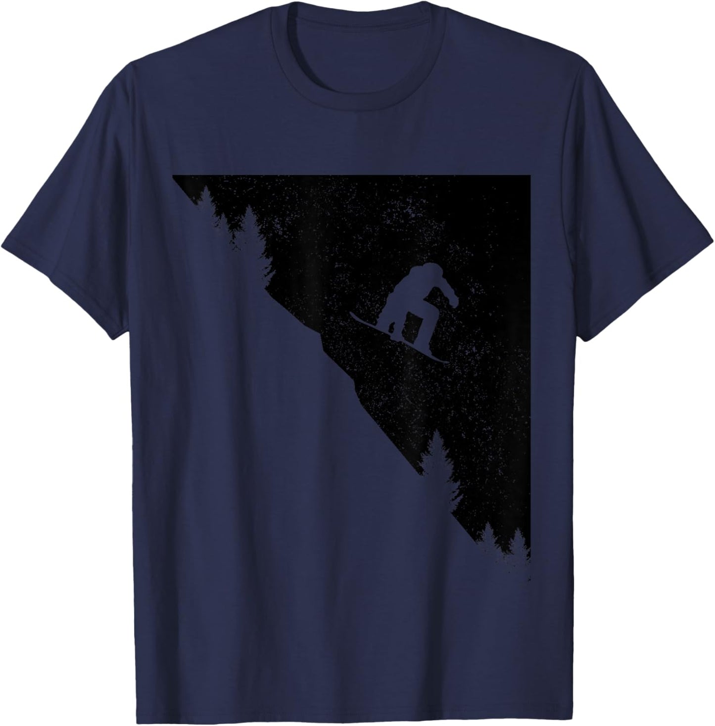 Snowboard Snowboarder Winter Sports Snowboarding T-Shirt - T-Shirt | Navy
