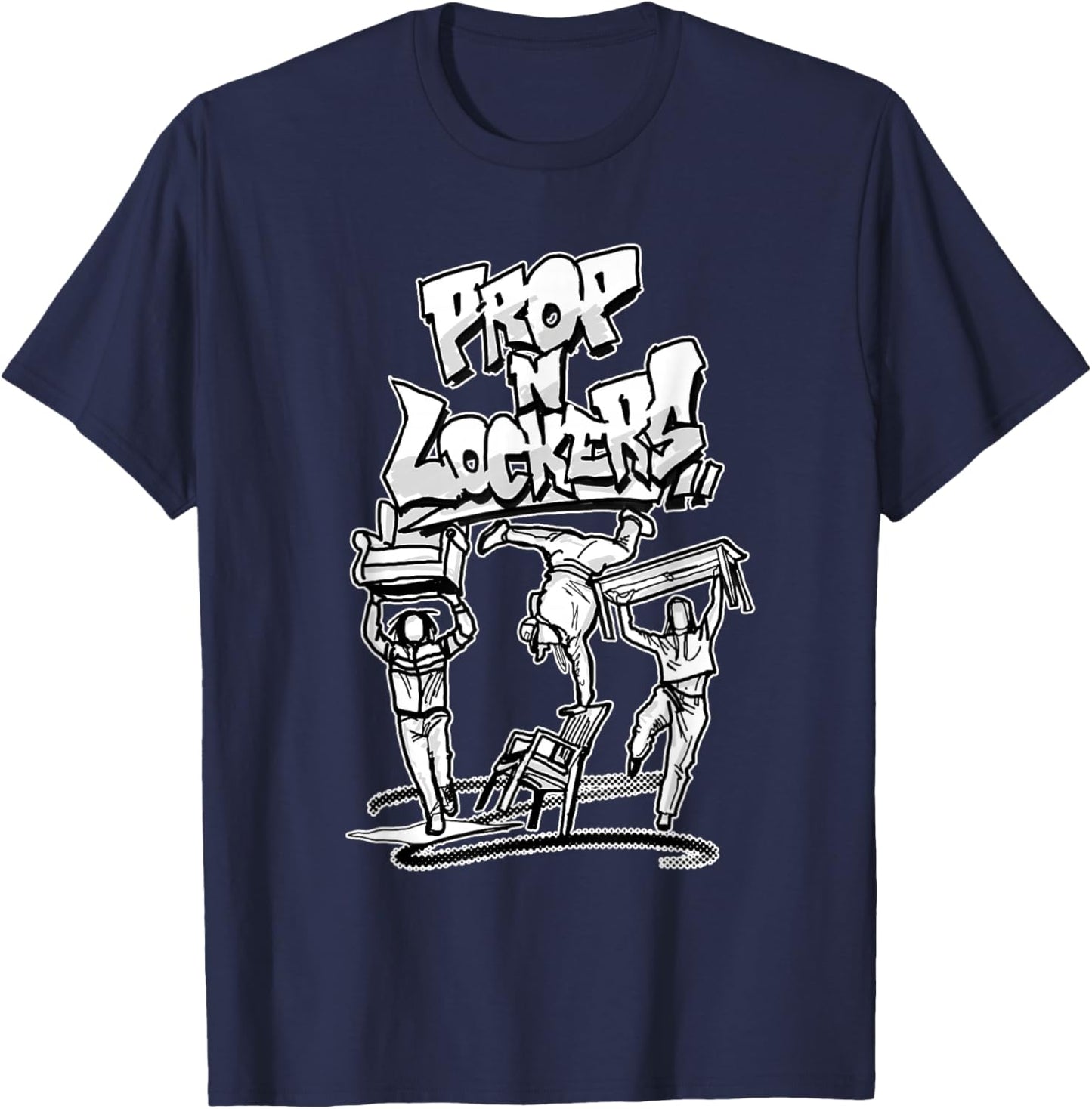 Prop N Locker T-Shirt - T-Shirt | Navy