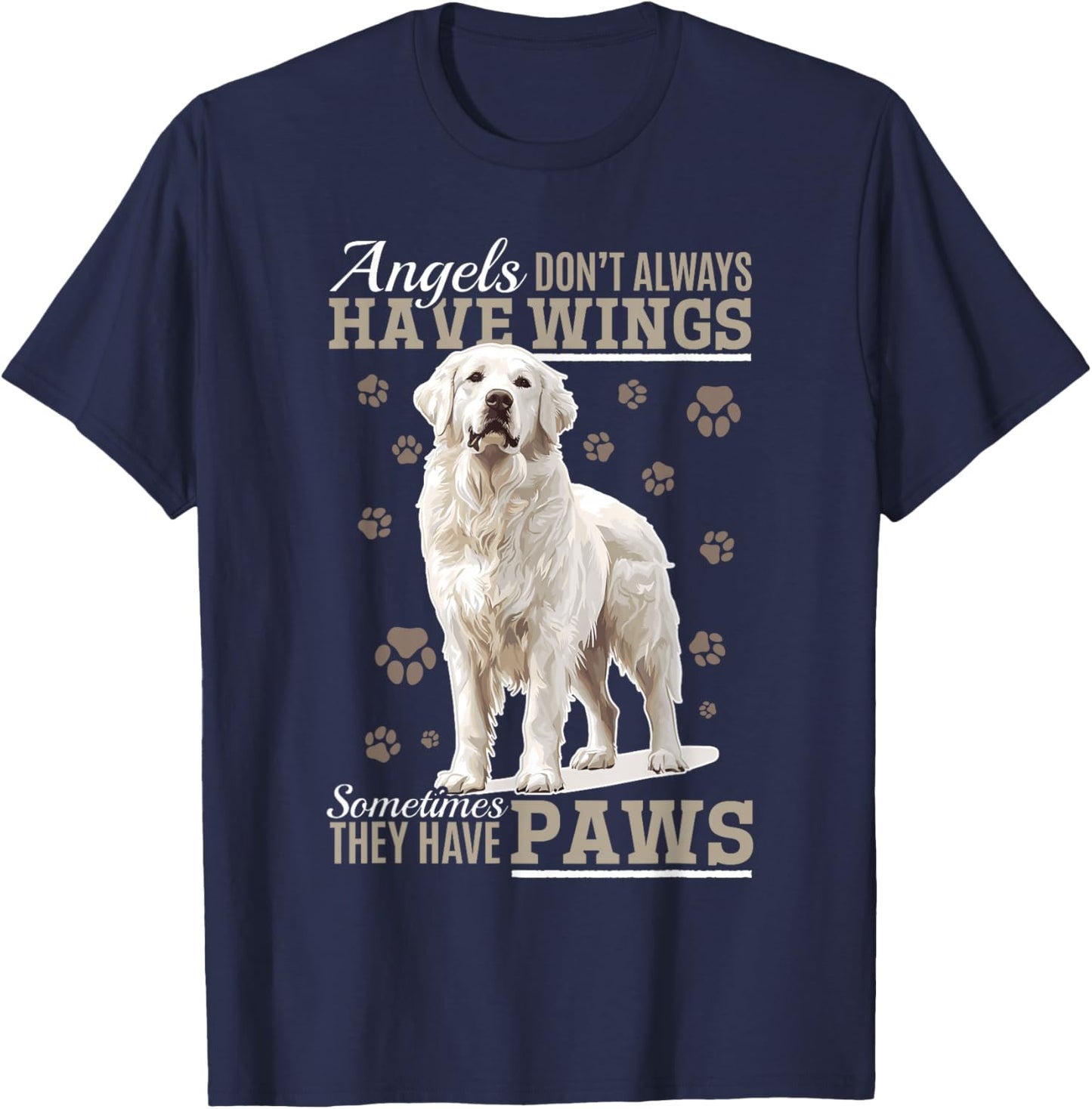 Great Pyrenees Dog Owner T-Shirt - T-Shirt | Navy