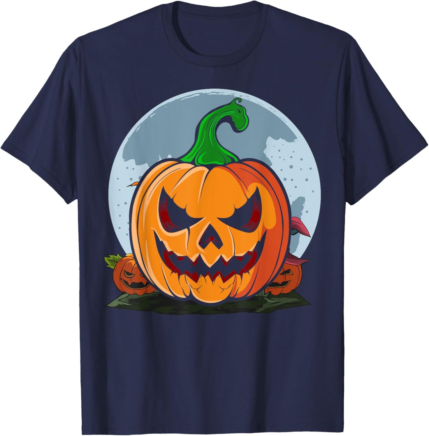 Funny Halloween Pumpkin Costume T-Shirt - T-Shirt | Navy