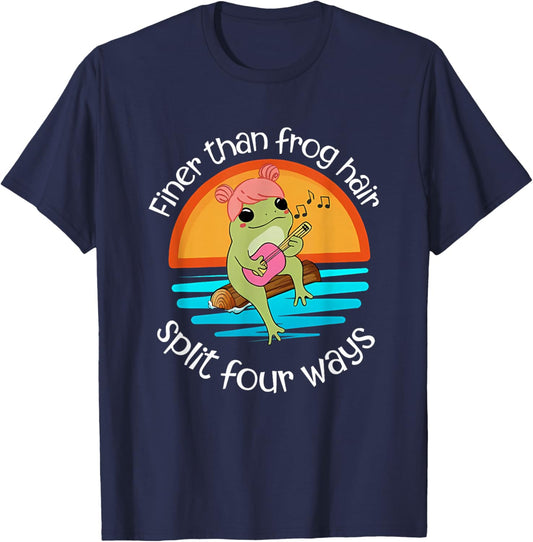 Funny Frog T-Shirt - T-Shirt | Navy