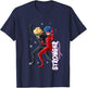 Ladybug Cat Noir Charakter Stronger Together T-Shirt - T-Shirt | Navy