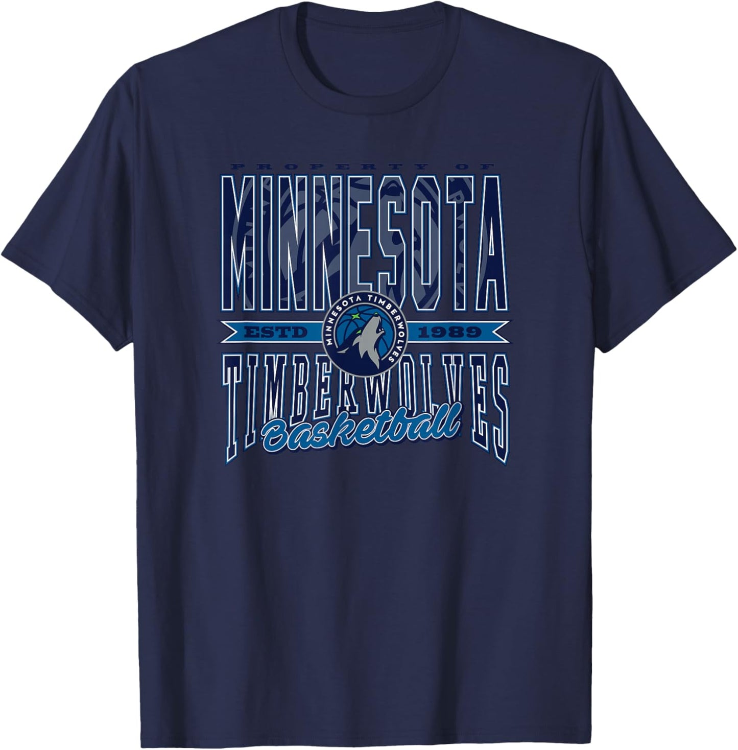 NBA Minnesota Timberwolves Nonstop-Action T-Shirt - T-Shirt | Navy