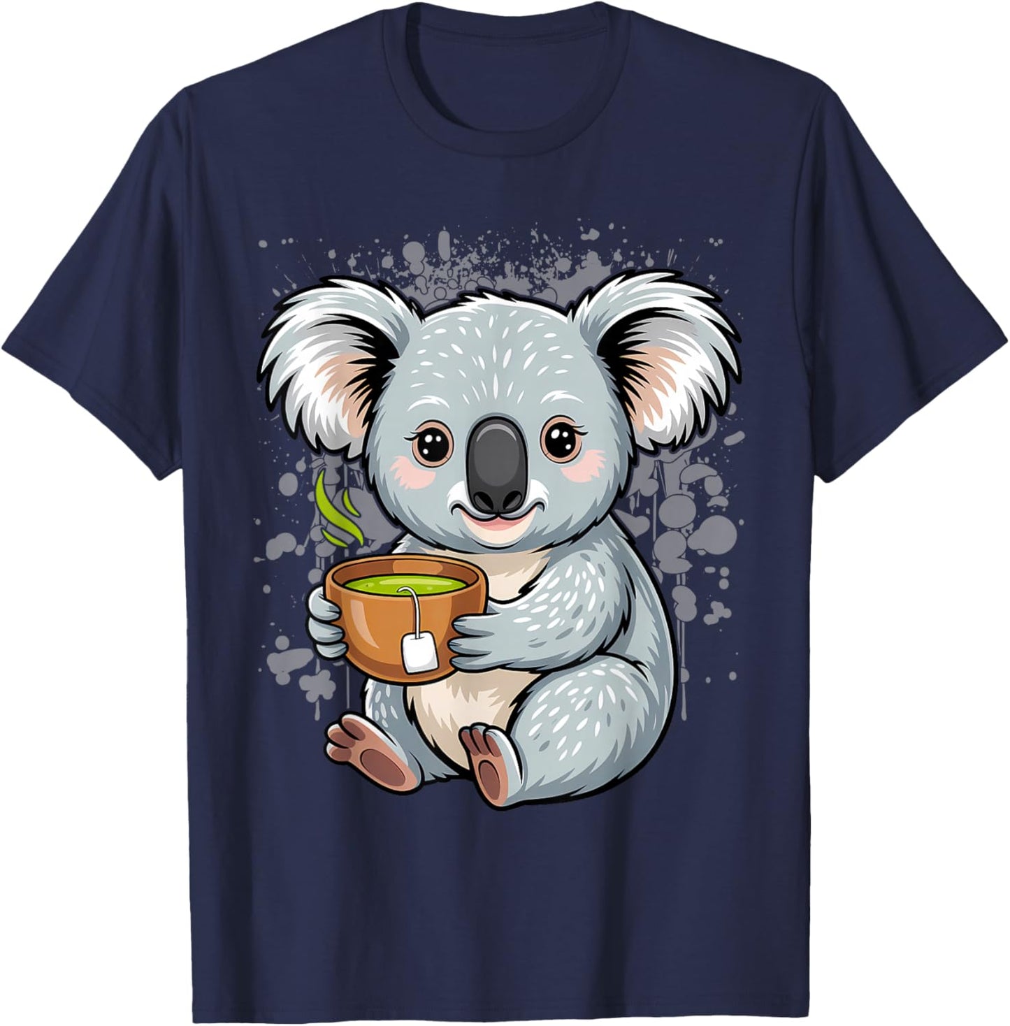 My Jokes are Funny Pun Bear Tea Koalas T-Shirt - T-Shirt | Navy