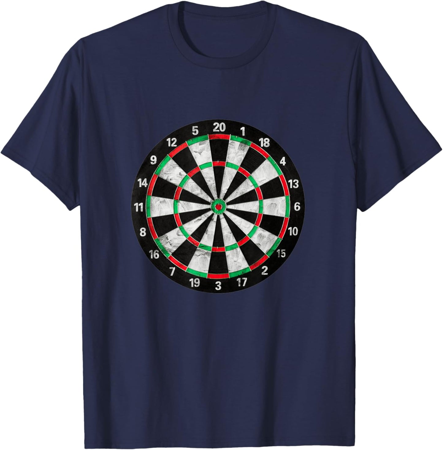 Darts Bullseye Dartboard Arrow Games Target Dart Player T-Shirt - T-Shirt | Navy