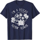 I'm a Delight - I'm a Delicate F--king Flower T-Shirt - T-Shirt | Navy