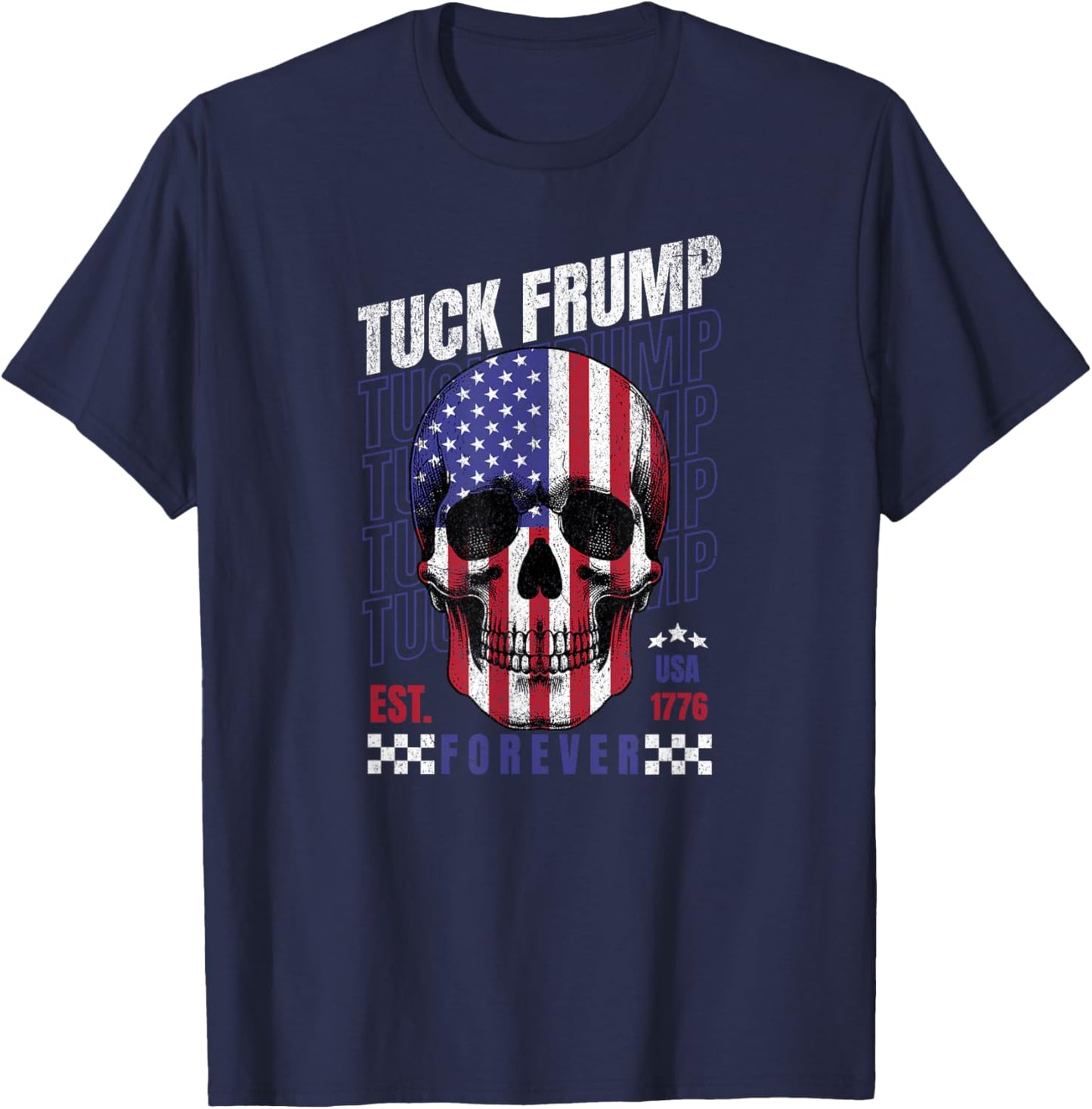 Tuck Frump T-Shirt - T-Shirt | Navy
