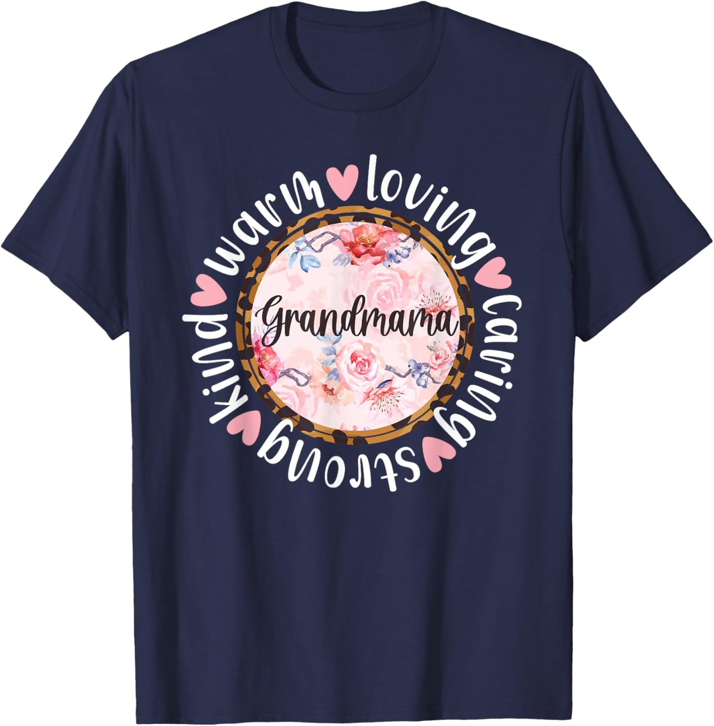 Grandmama Grandma Appreciation Grandmama Grandmother T-Shirt - T-Shirt | Navy