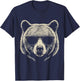 Bear Wearing Sunglasses Graphic Bears Shirt Men Women Kids T-Shirt - T-Shirt | Navy