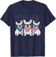 French Bulldog American Flag 4th Of July Independence Day T-Shirt - T-Shirt | Navy
