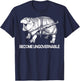 Hippo Become Ungovernable T-Shirt - T-Shirt | Navy