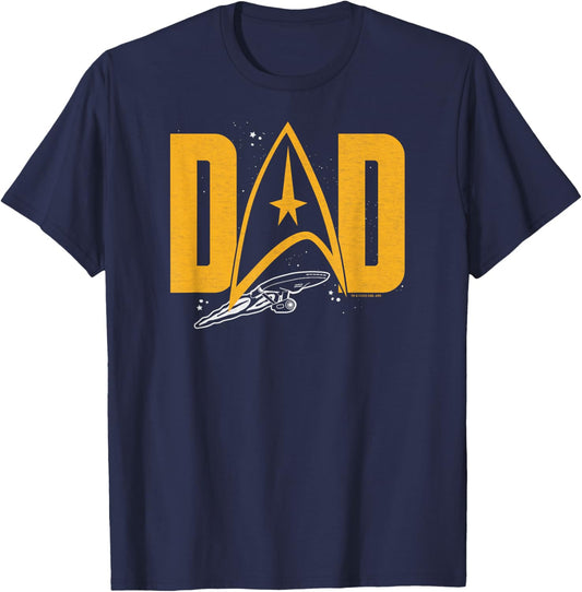Star Trek - Starfleet Dad T-Shirt - T-Shirt | Navy